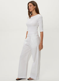 TAYLOR ELASTICATED WIDE LEG PANT