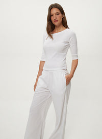 TAYLOR ELASTICATED WIDE LEG PANT