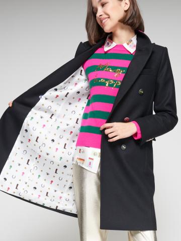 Lana Long Coat - Black