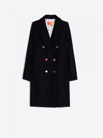 Lana Long Coat - Black