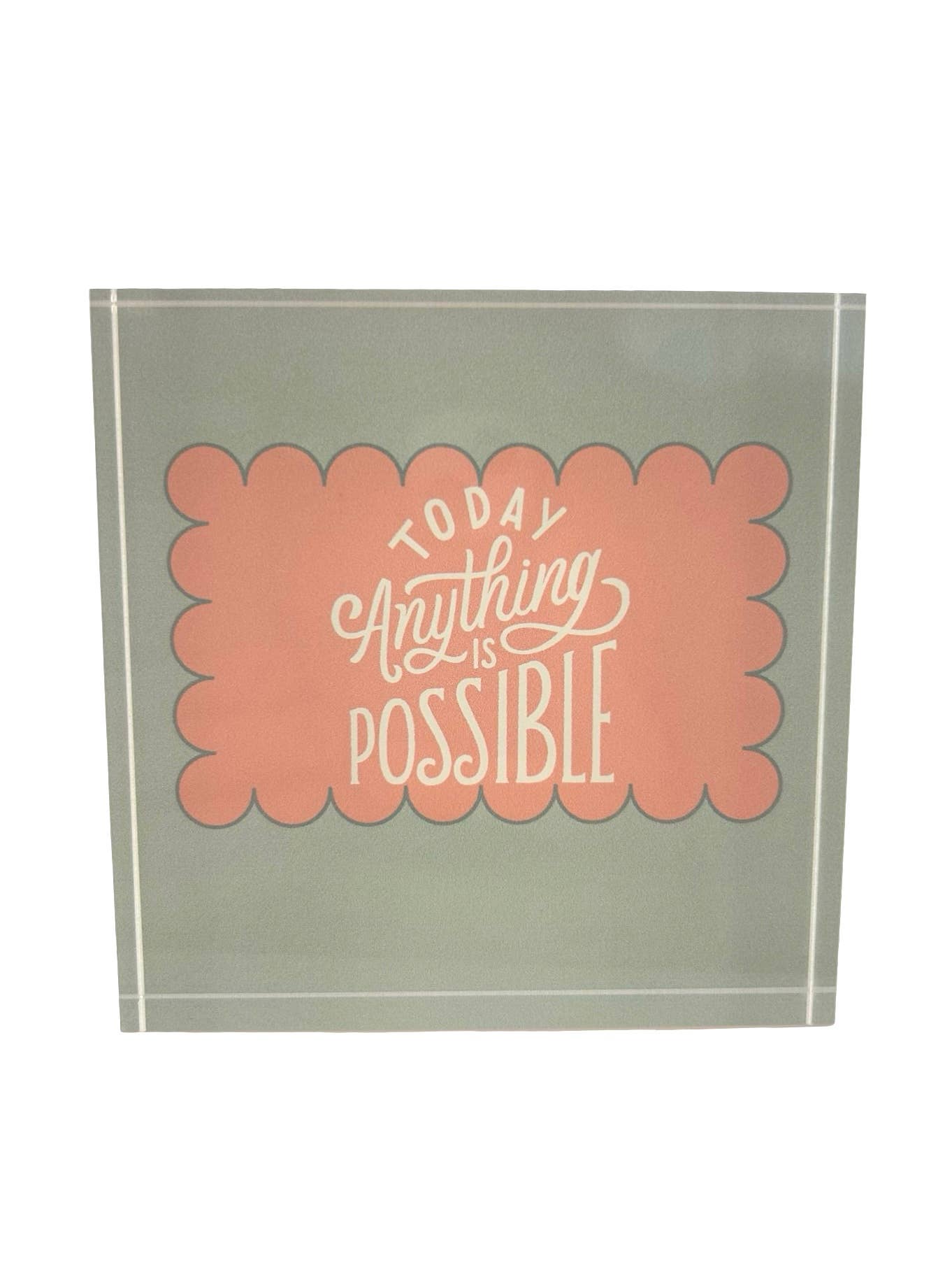 Acrylic Desk L'Objet, Anything is Possible