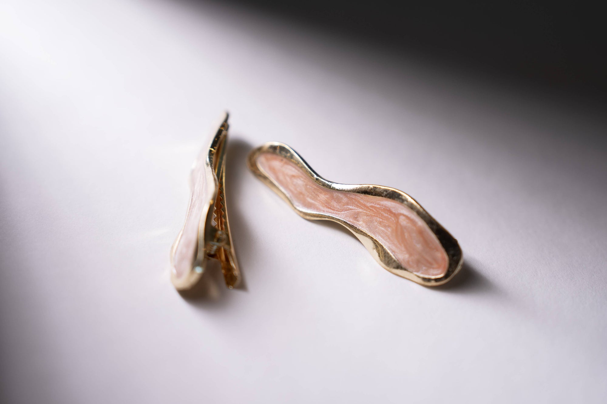 Abstract Resin Hair Pin