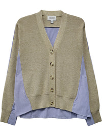 Celine Mixed Media Cardigan