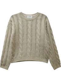 Levie Metallic Sweater