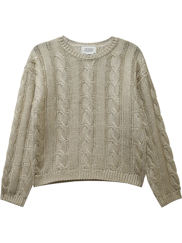Levie Metallic Sweater