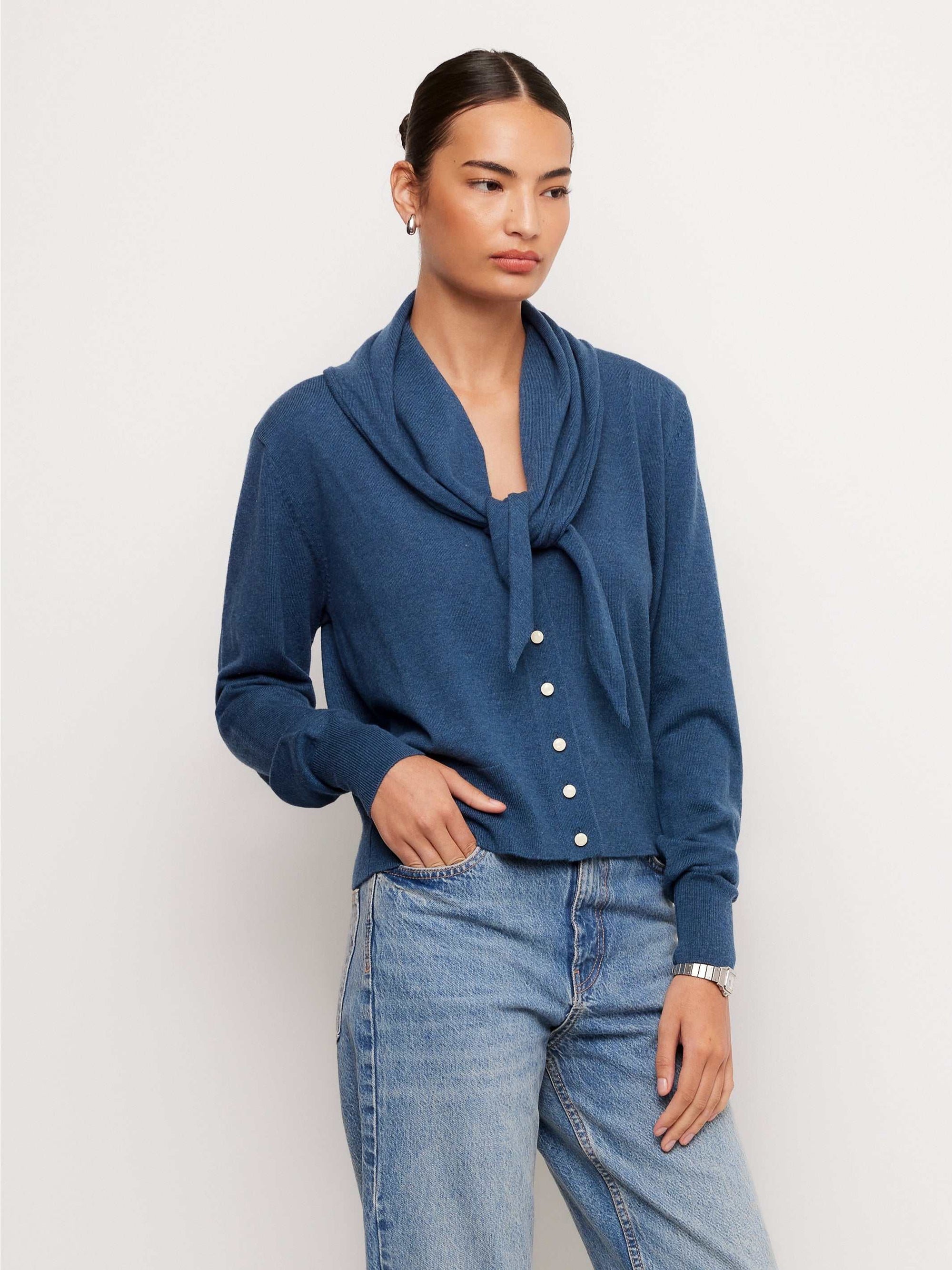 Wren Scarf Cardigan
