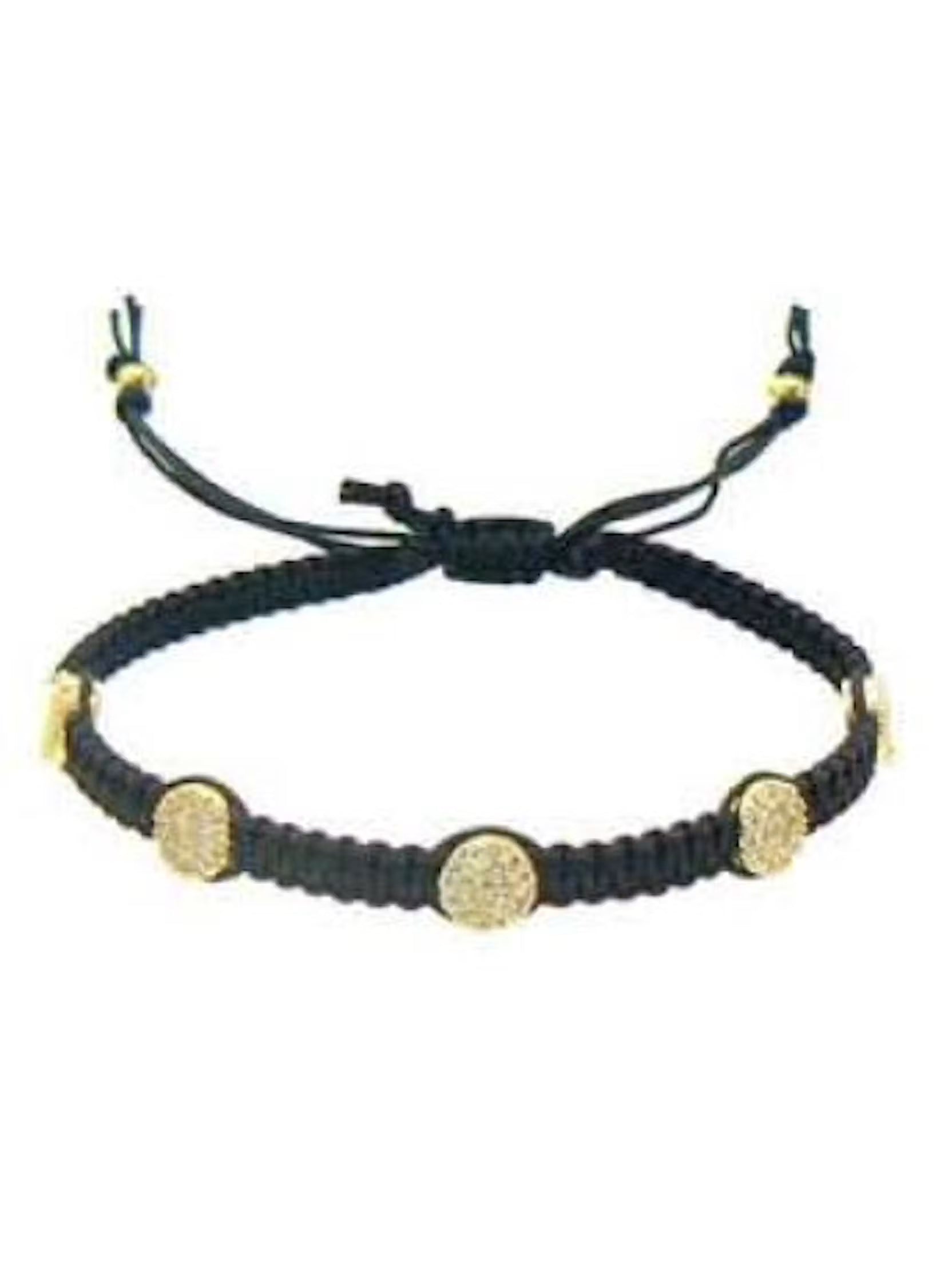 Braided Silk Cord Bracelet