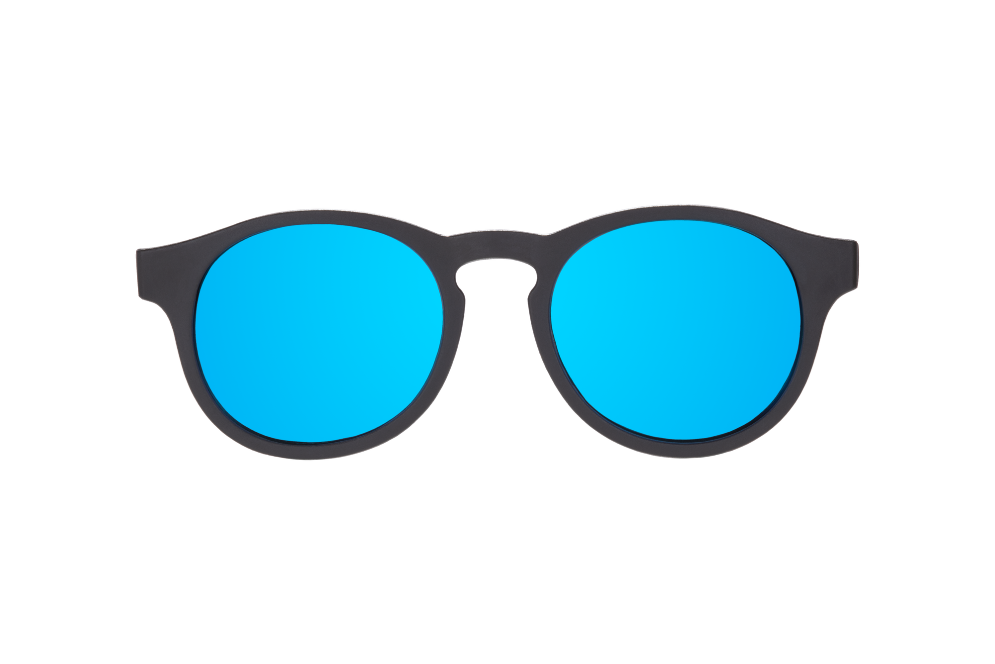 Baby & Kids Polarized Sunglasses - Jet Black w/ Cobalt Blue Lens