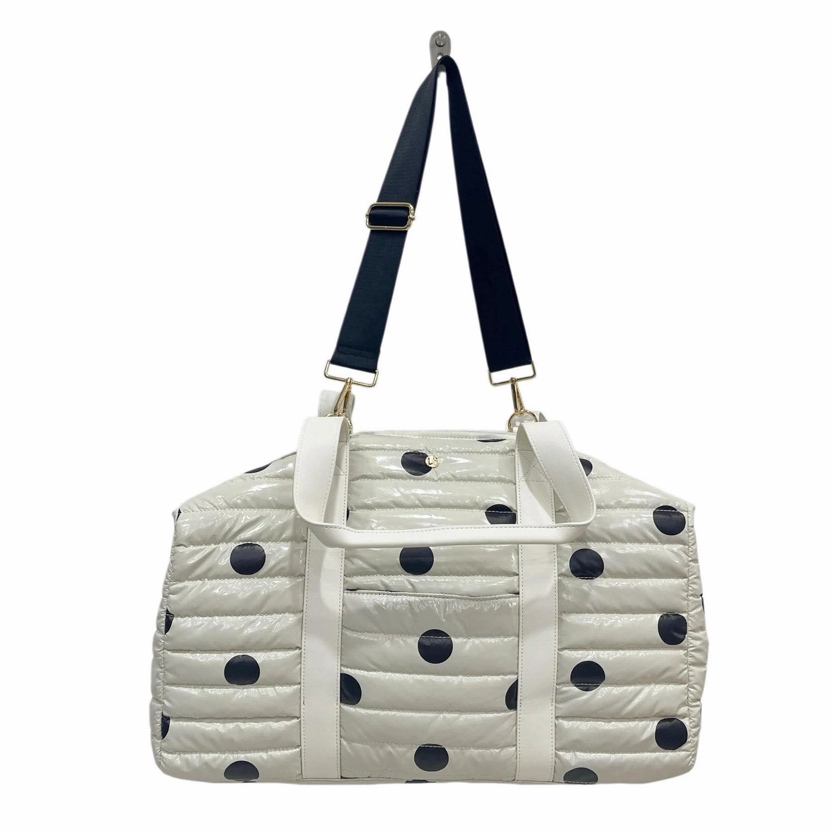 The Puffer Weekender Bag - Polka Dot