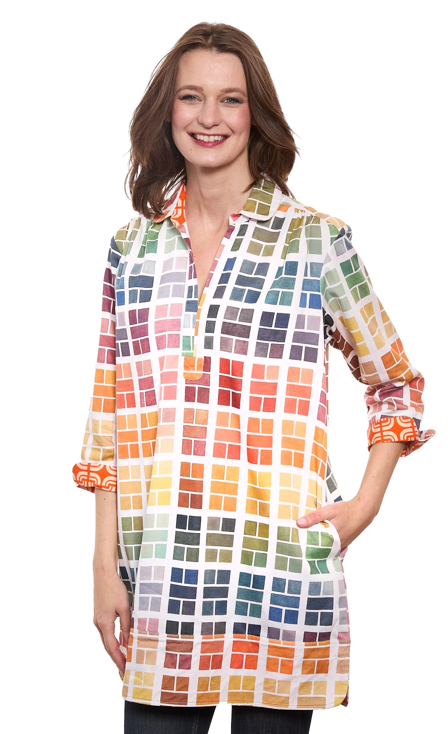 Rainbow Vail Tunic
