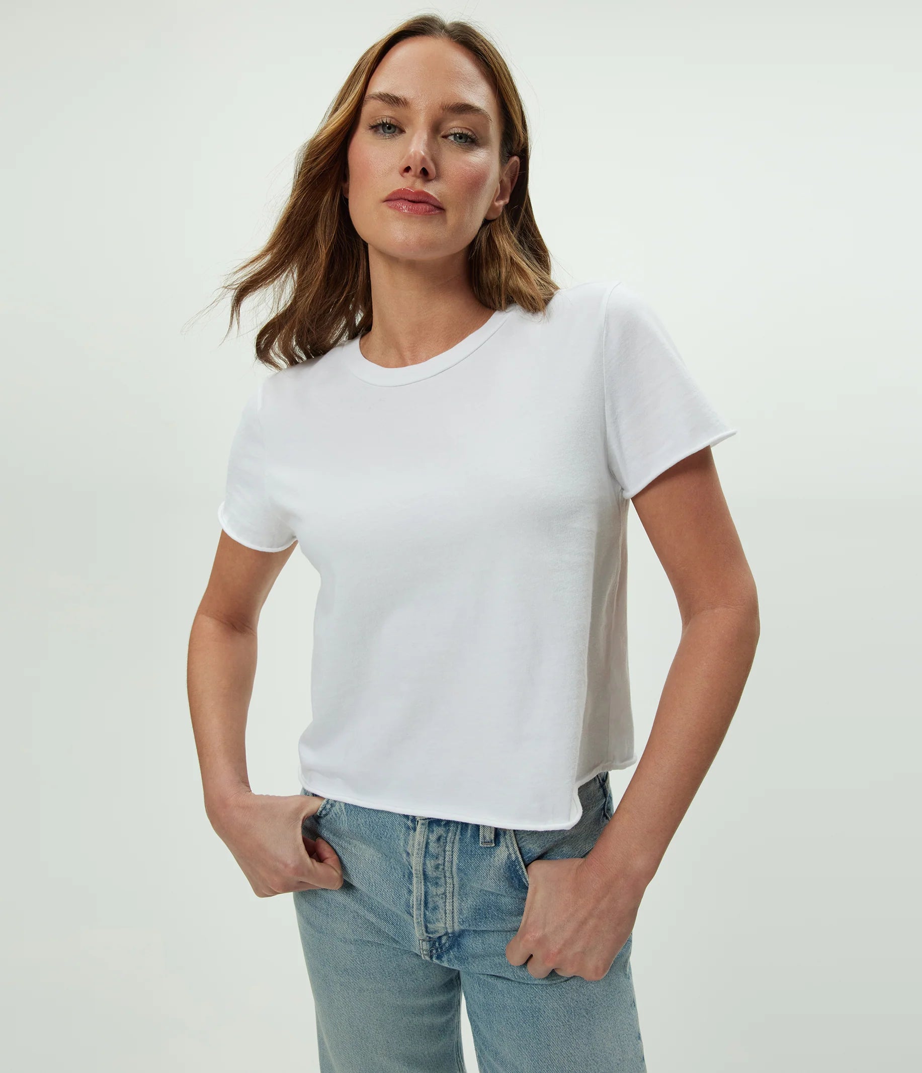 Jackie Crew Neck Tee