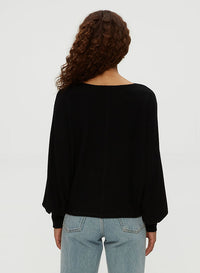 ROXY BALLOON SLEEVE TOP