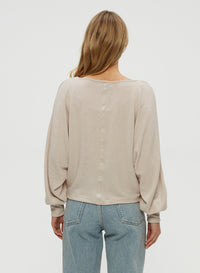 ROXY BALLOON SLEEVE TOP
