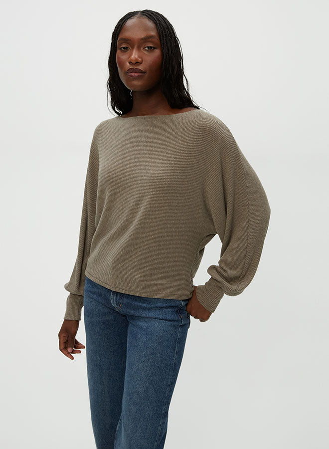 ROXY BALLOON SLEEVE TOP
