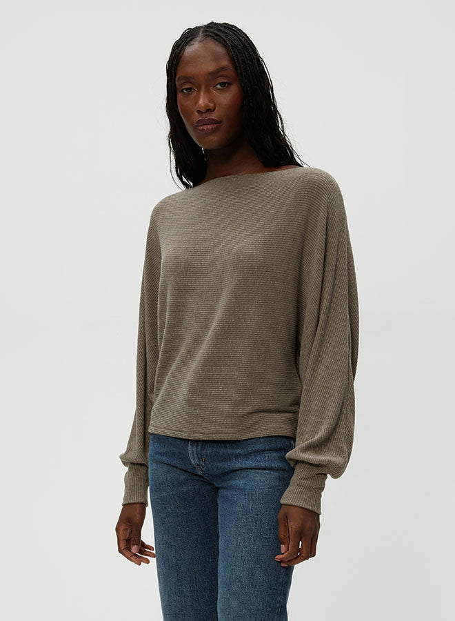 ROXY BALLOON SLEEVE TOP