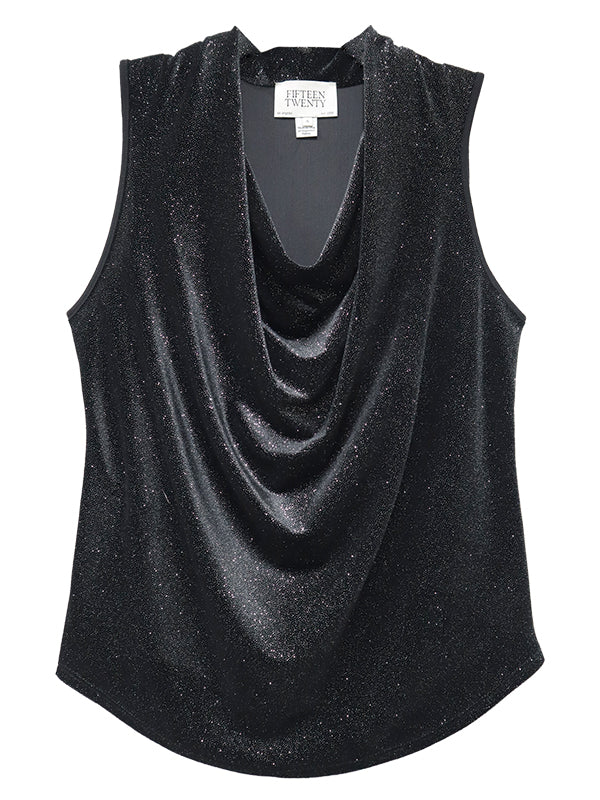 Elisa Drape Neck Top