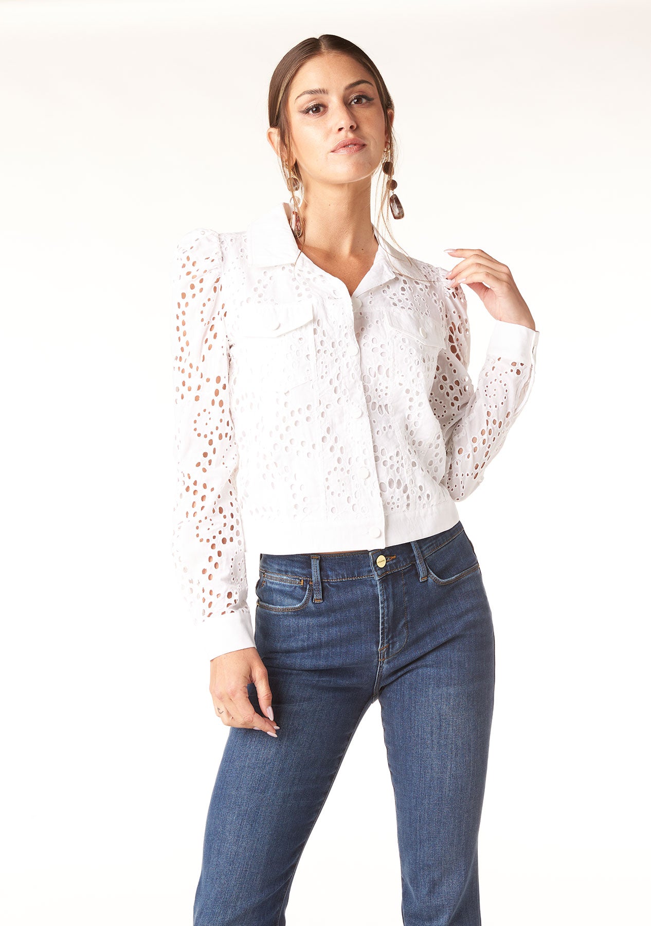 Eyelet Jacket