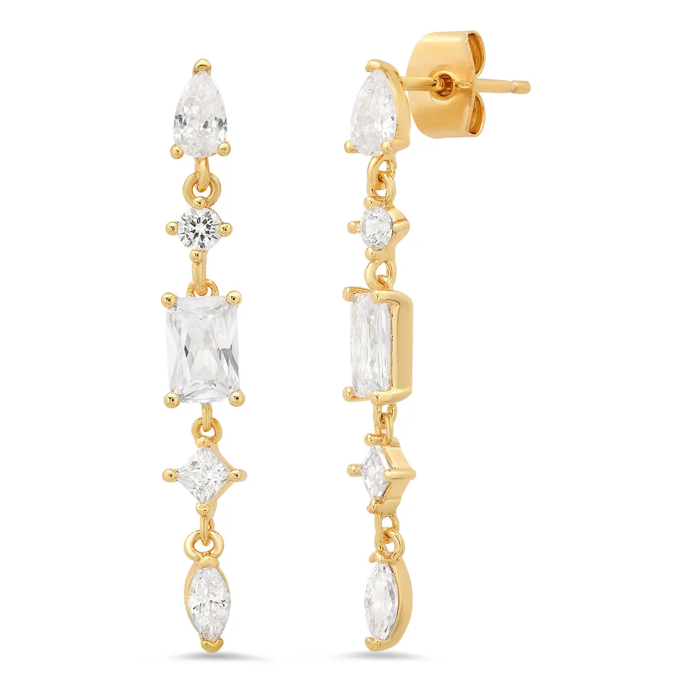 Linear Drop Earring