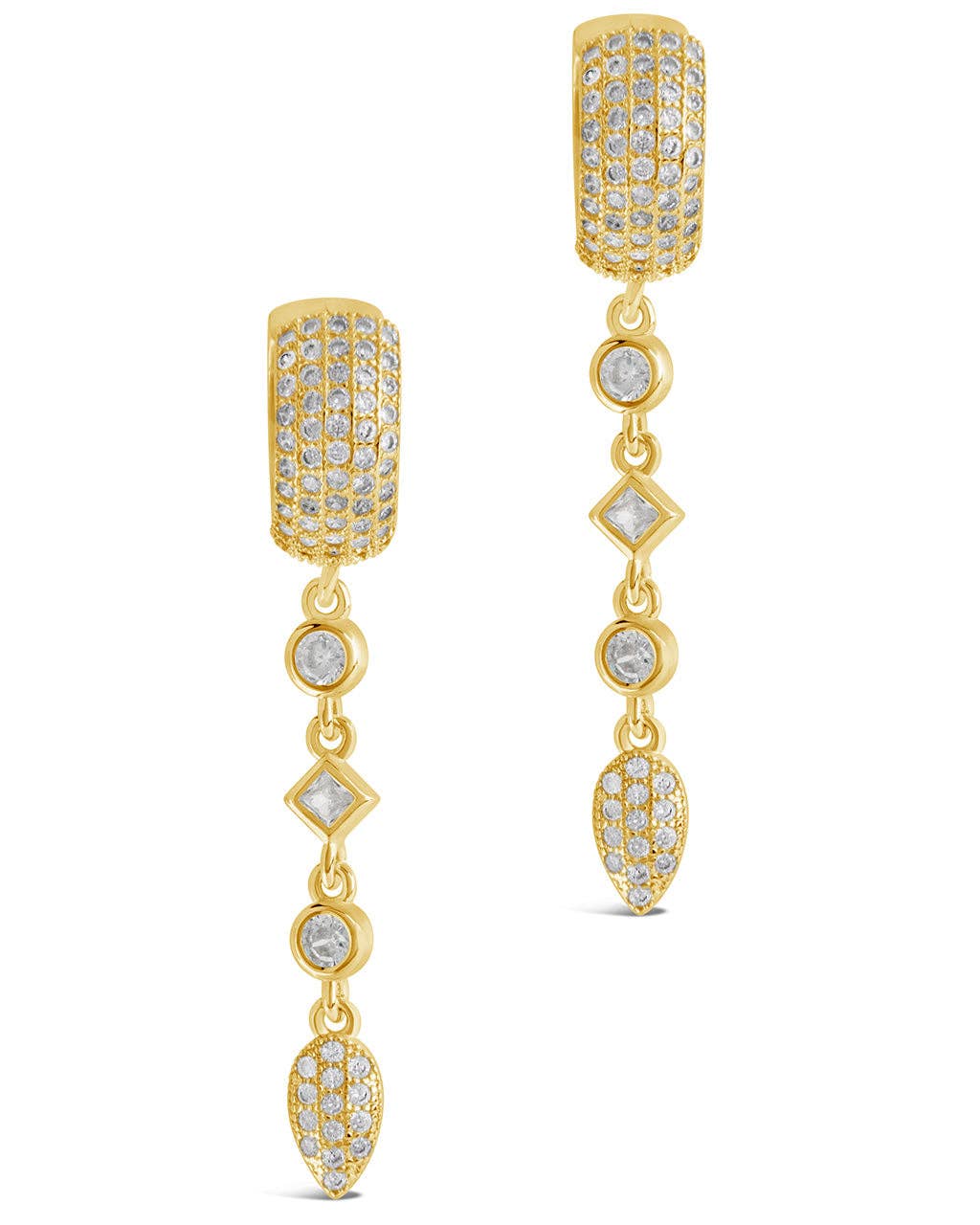 Malin CZ Drop Huggies