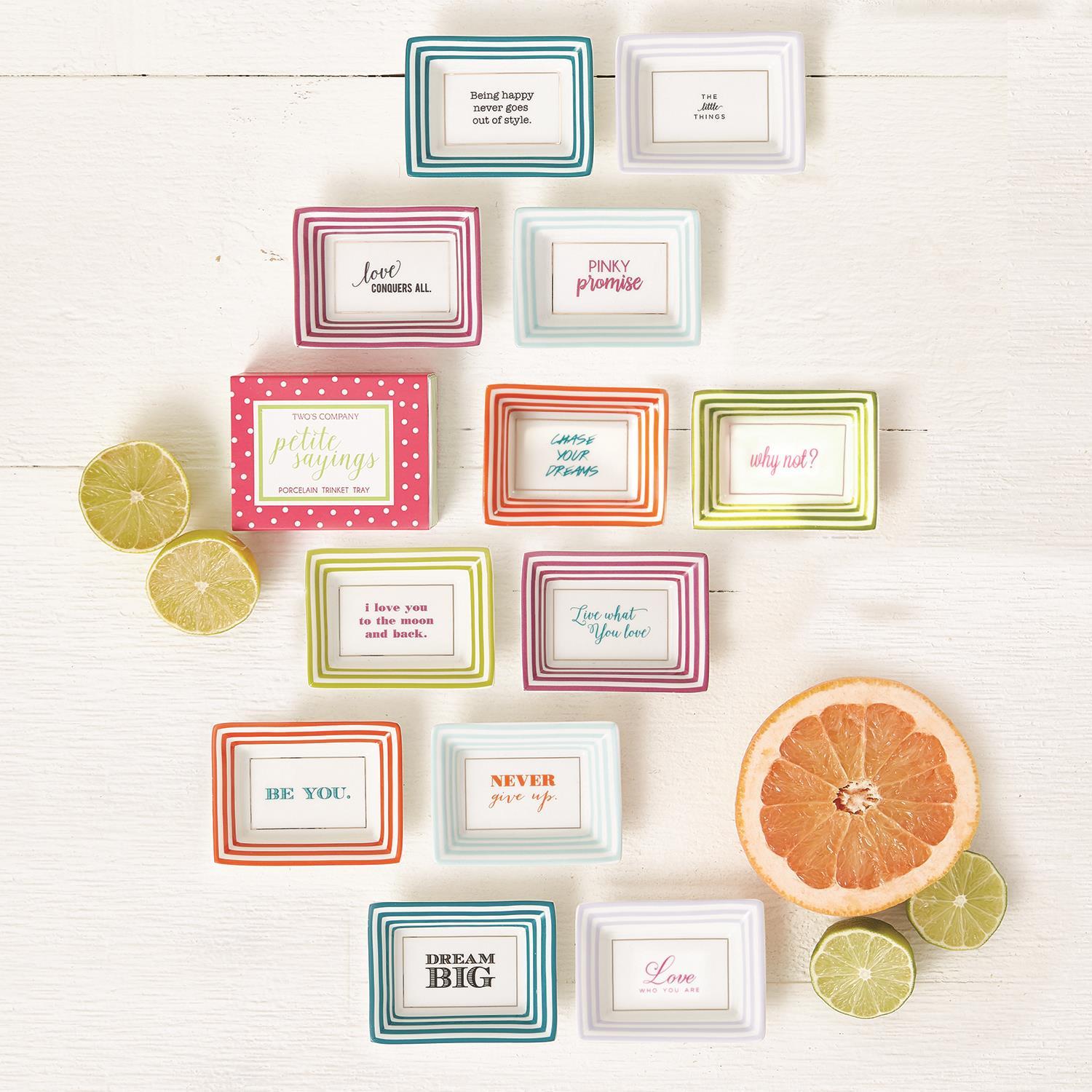 Sweet Sayings Trinket Dish