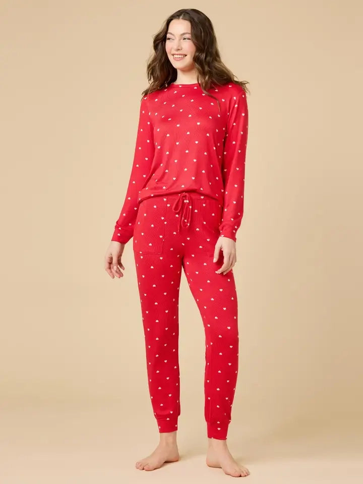 Dream Jersey Crew Neck Lounge Set