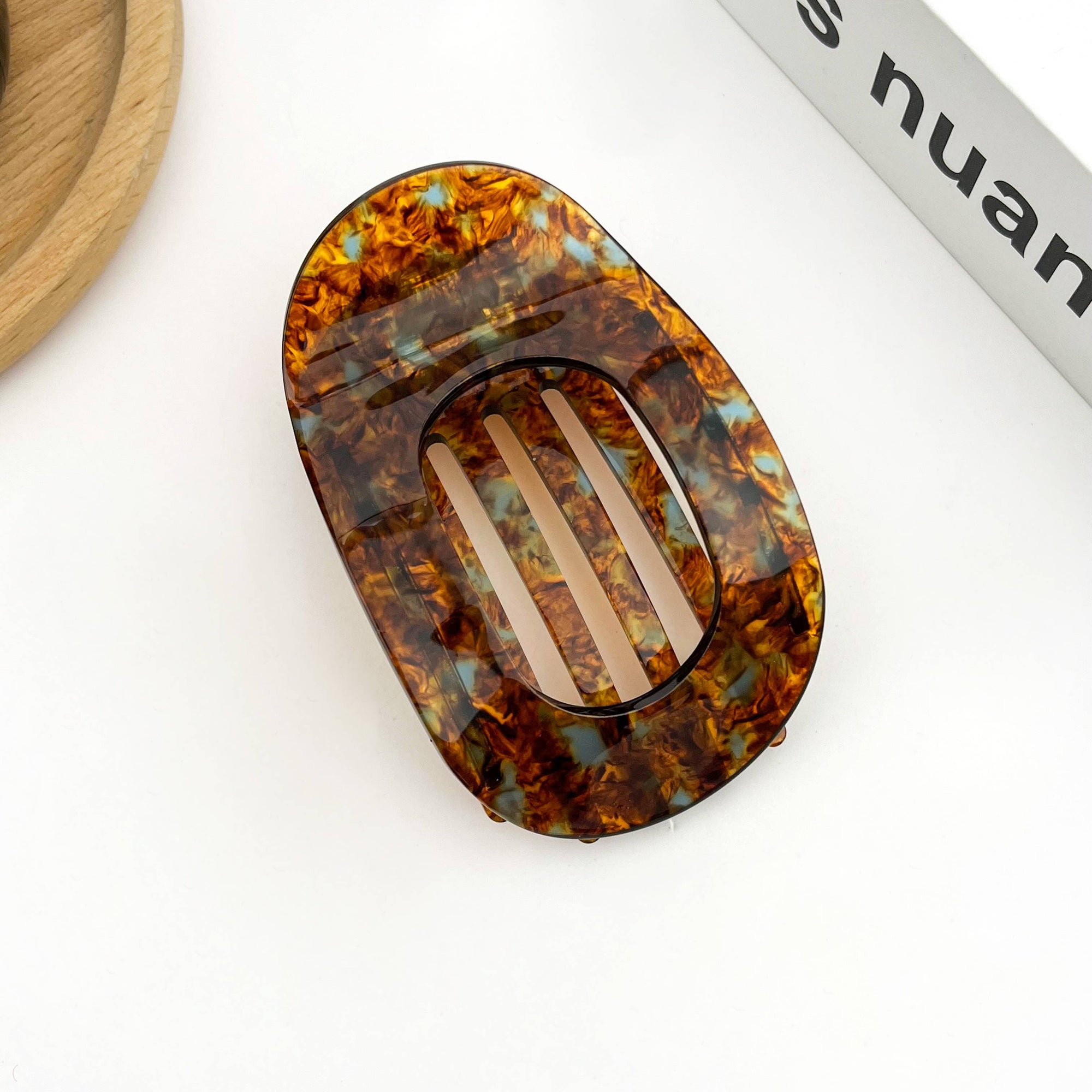 Flat Oval Claw Clip