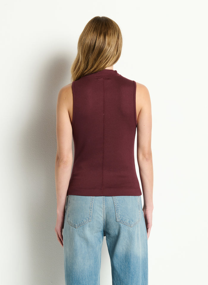 CHIARA DRAPE NECK TANK