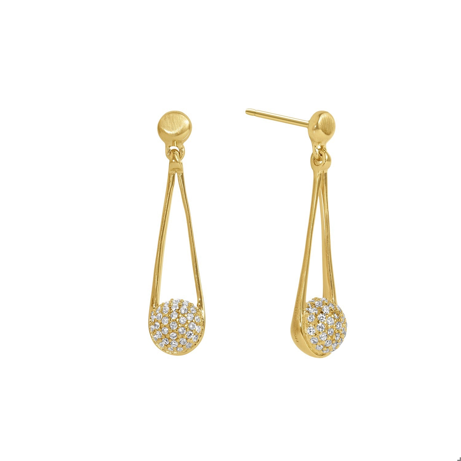 Pave Mini Ipanema Earrings