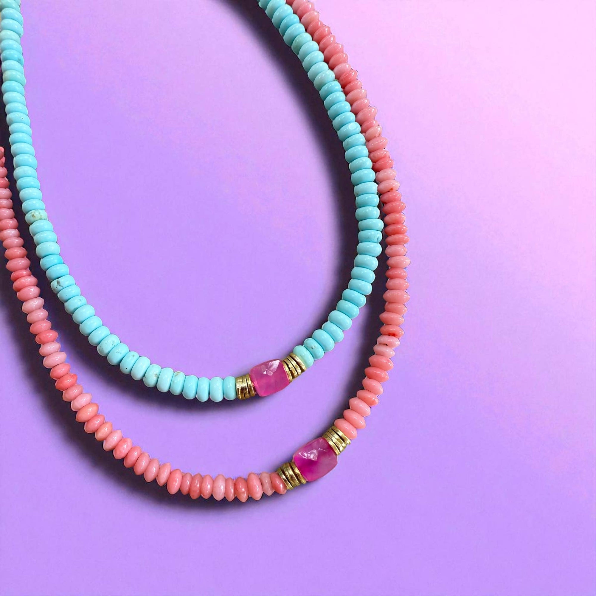 Mykonos Stone Necklace