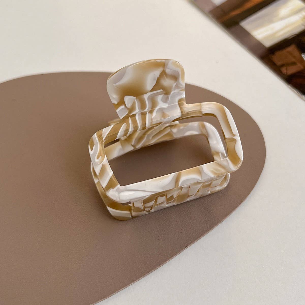 Hollow Square Hair Claw