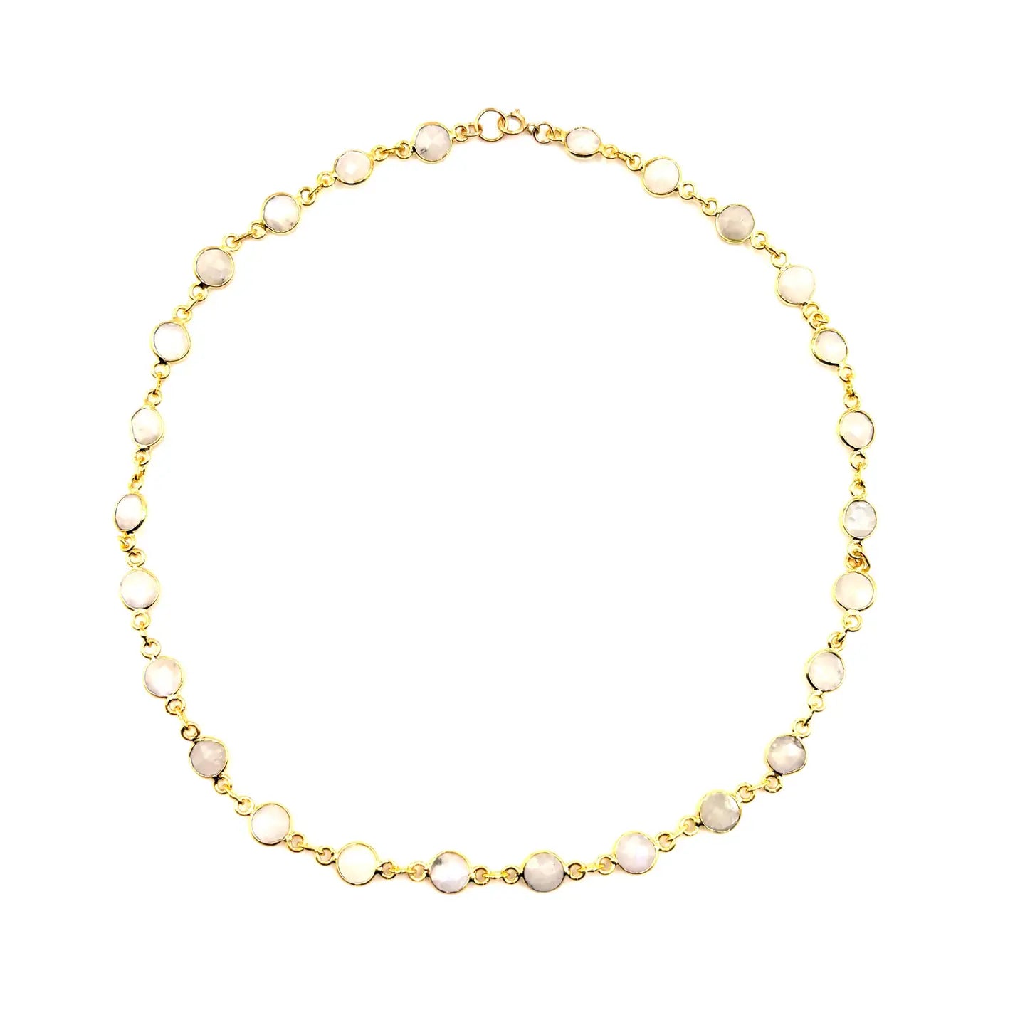 Mini Stone Necklace - Moonstone
