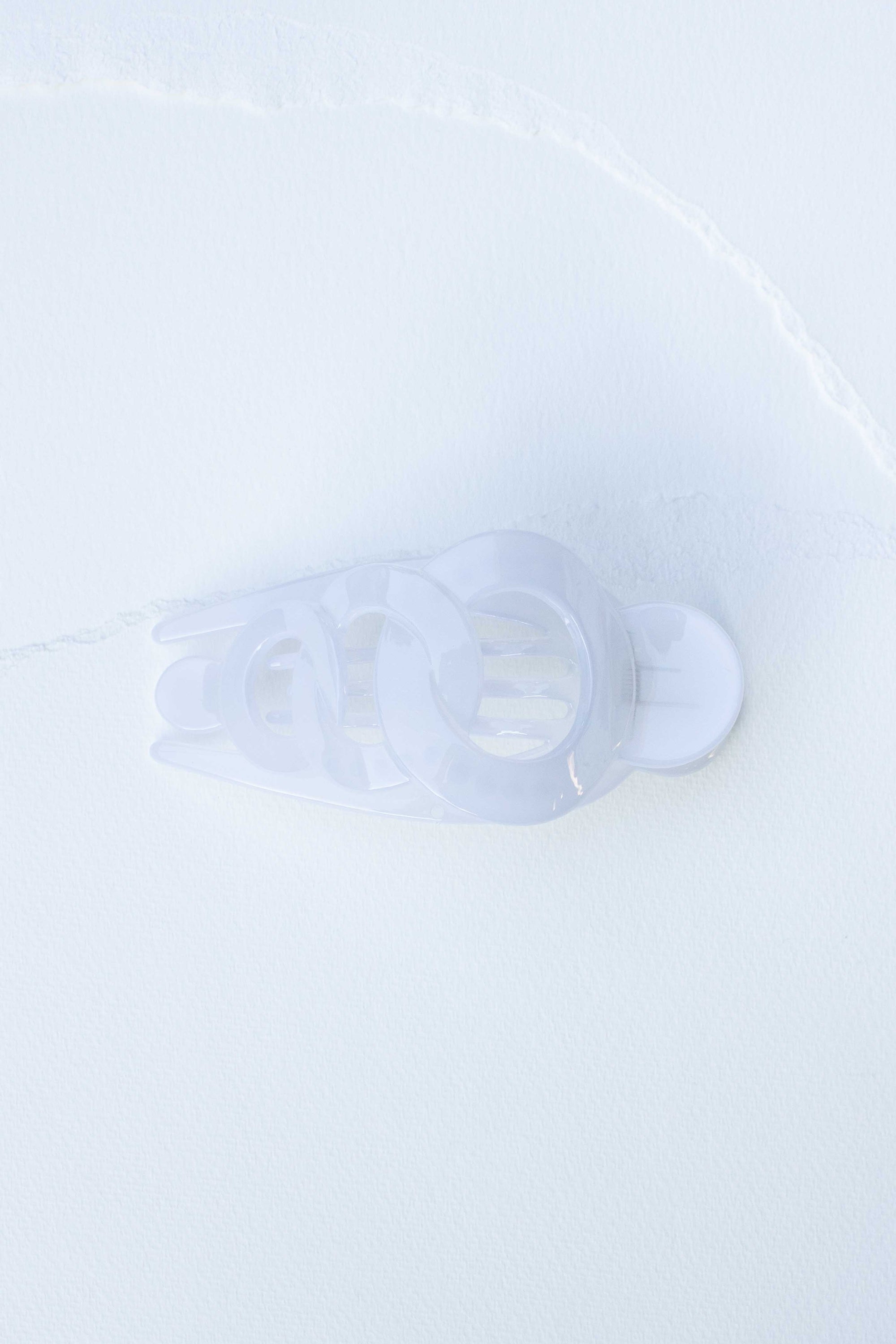 Glossy Geometric Hair Claw Clip