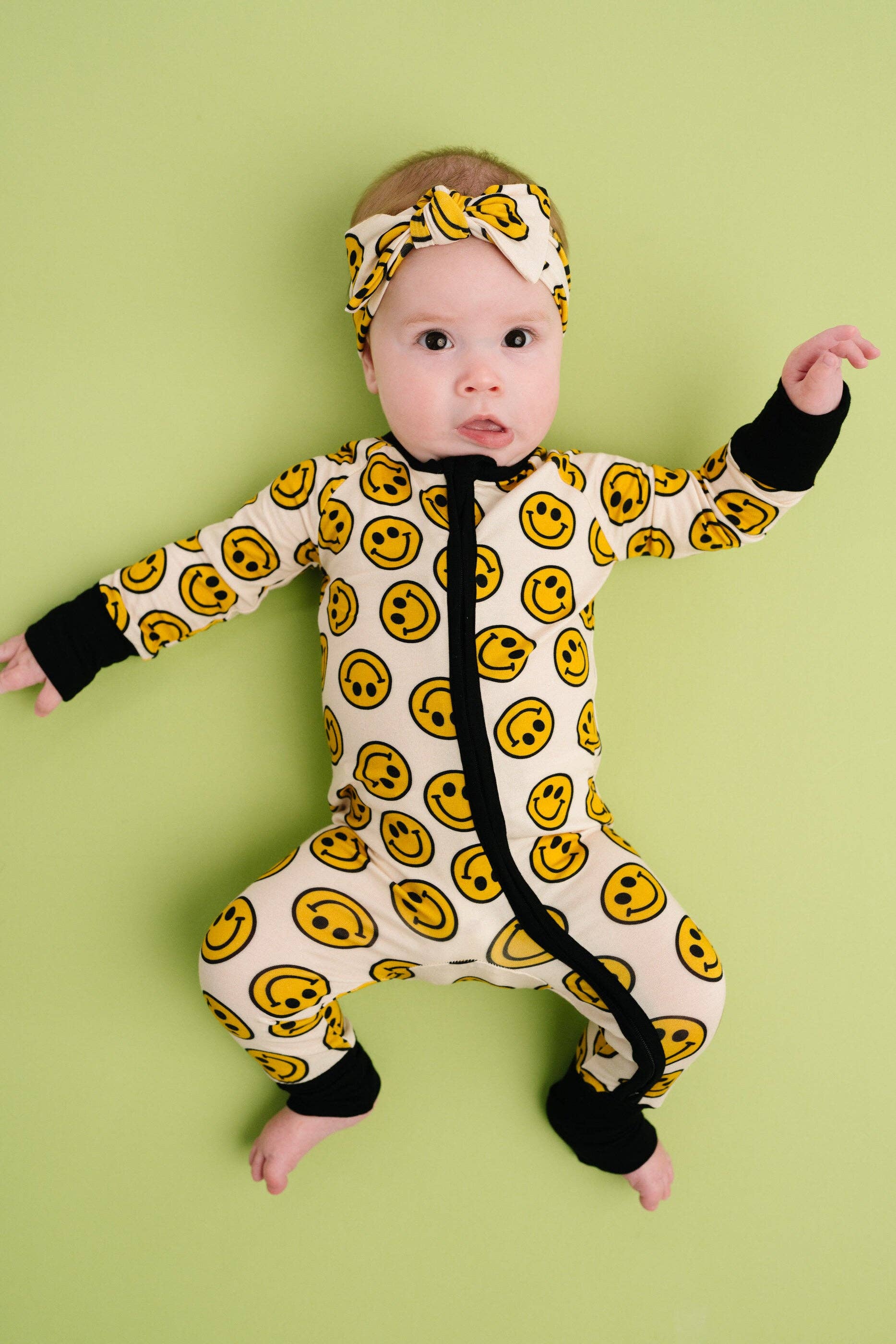 Baby Bamboo Sleeper - Happy Day