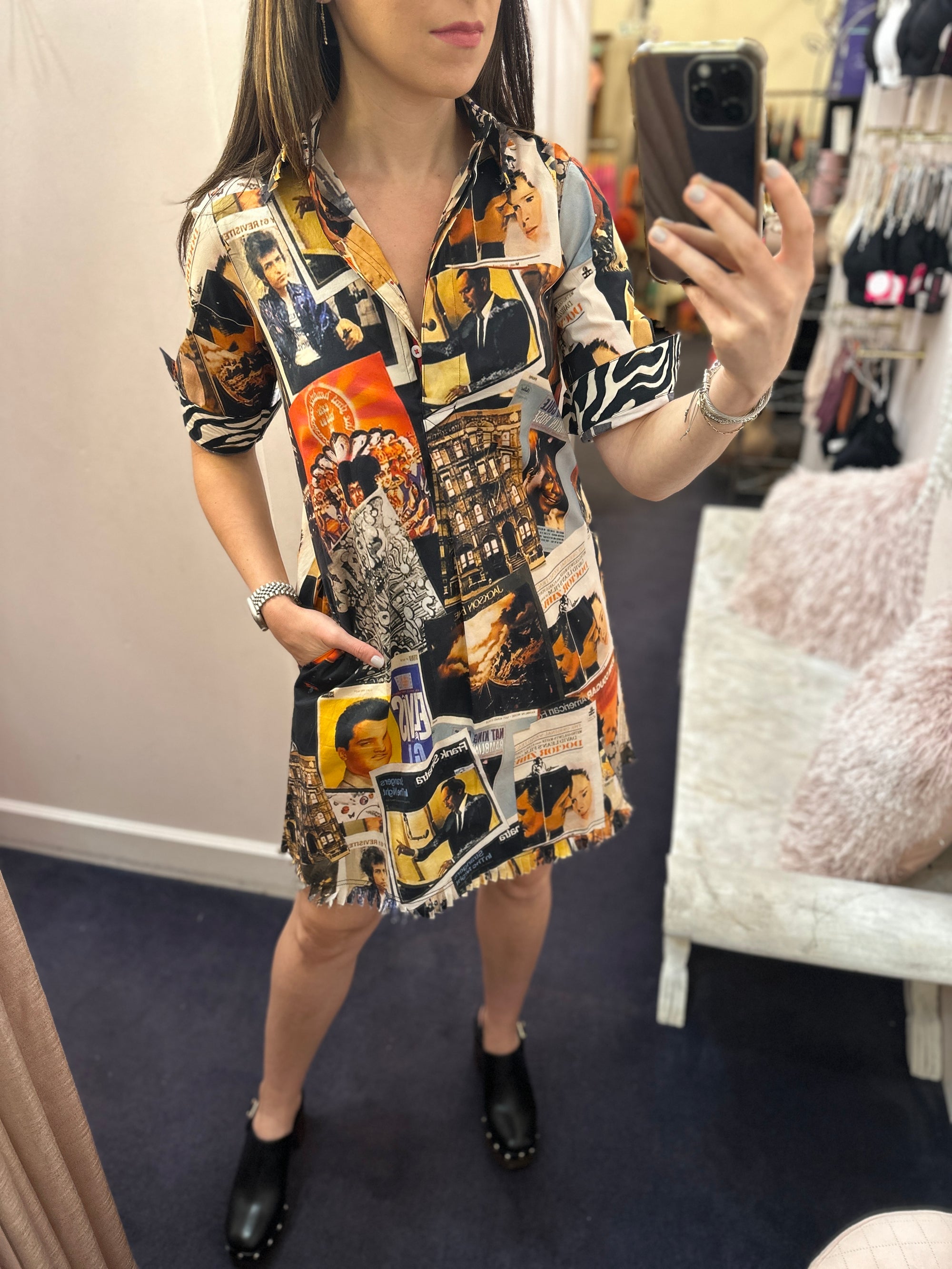 Sinatra Shirt Dress