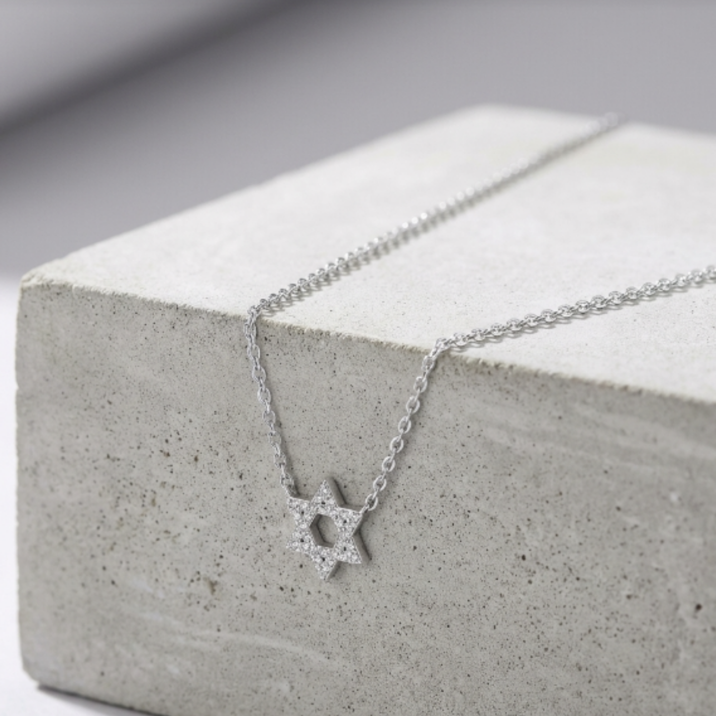 Dainty Star of David Necklace
