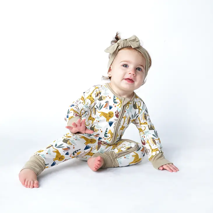 Bamboo online footie pajamas