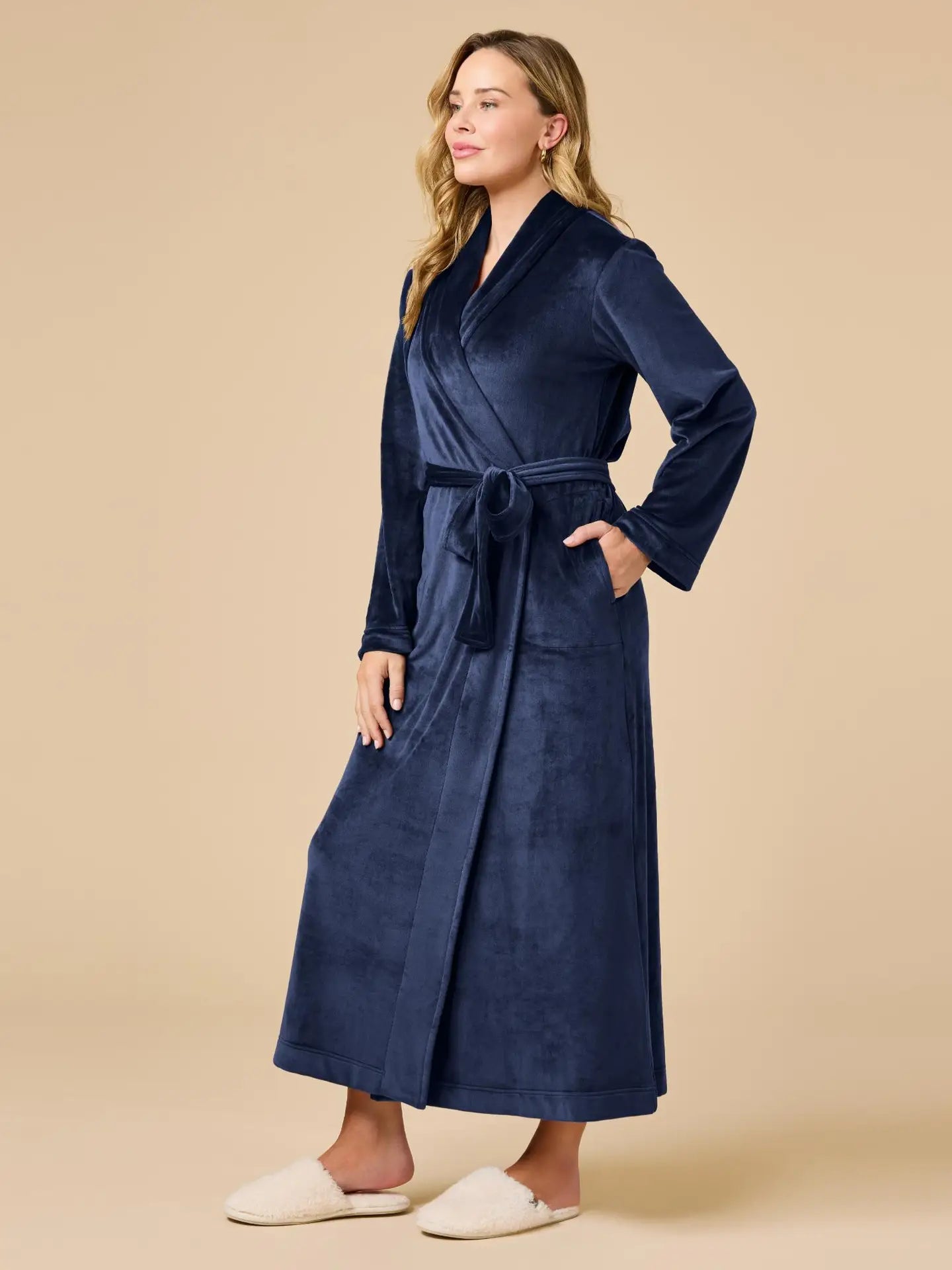 Serenity Mink Wrap Robe