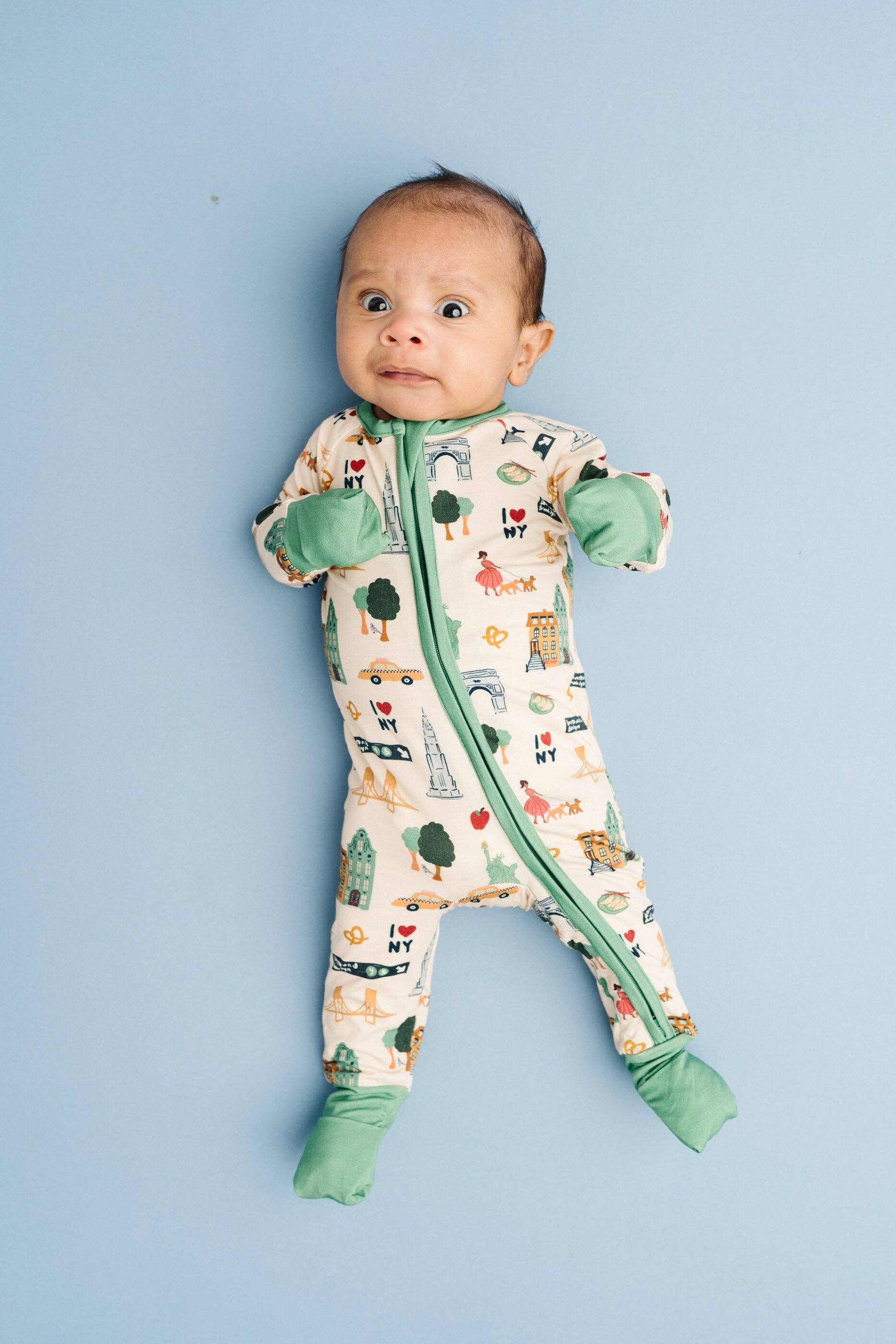 Baby Bamboo Sleeper - New York