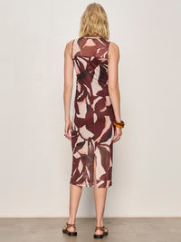 DESIRE MORE MESH CINCH DRESS