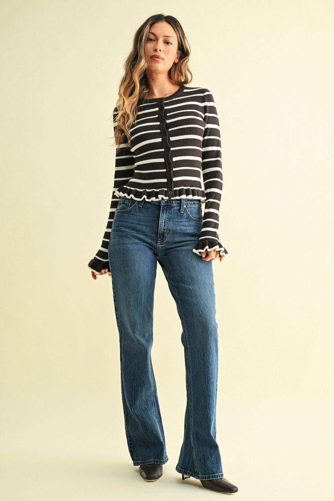 Side Twist Bootcut