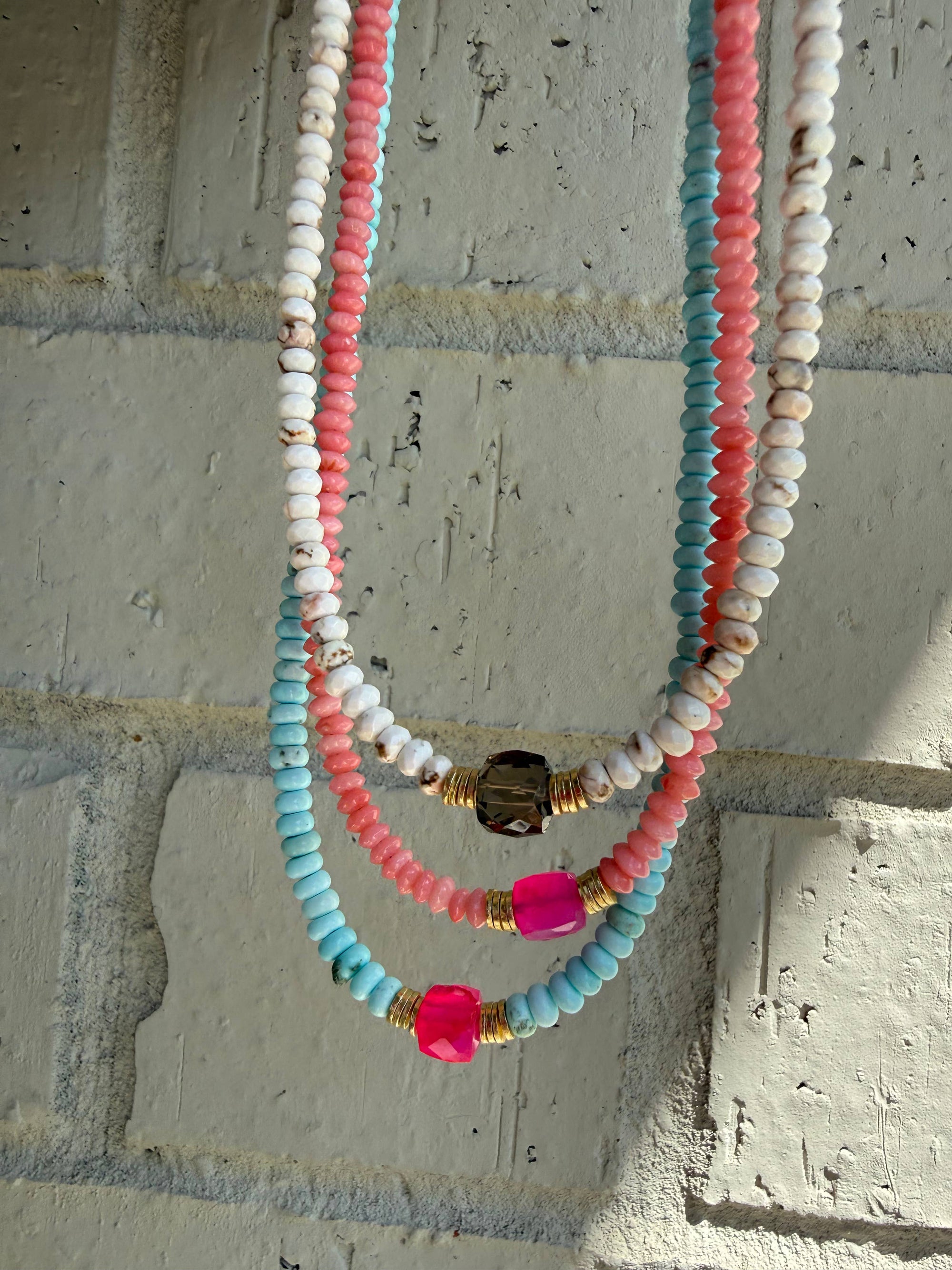 Mykonos Stone Necklace