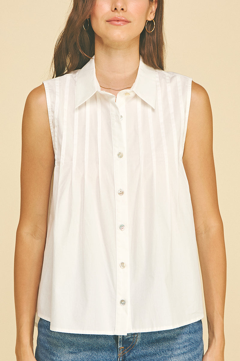 Cotton Sleeveless Top