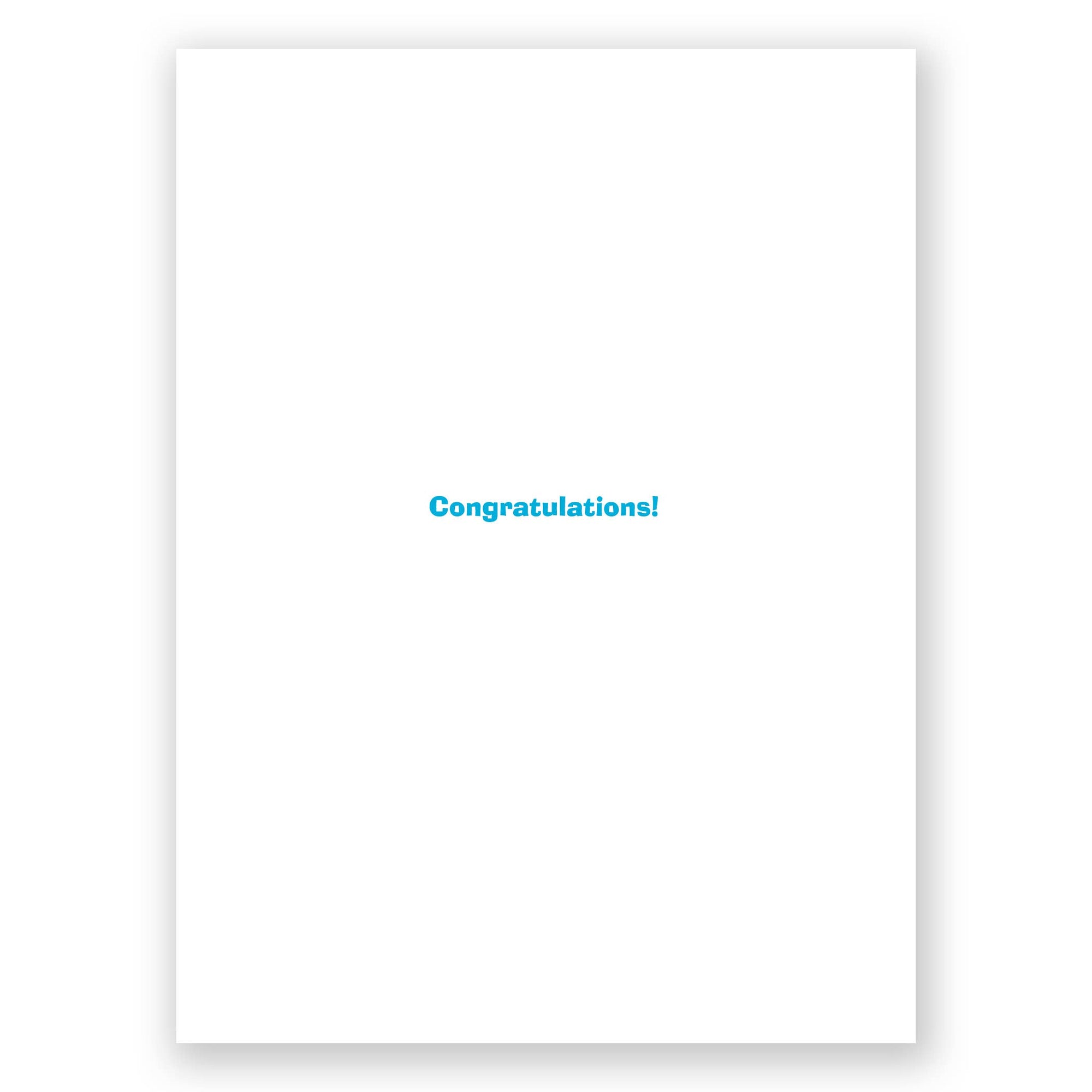 Dream Big Congratulations Greeting Card