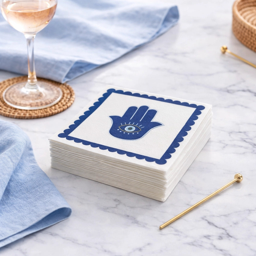 Acrylic Hamsa Napkin Set