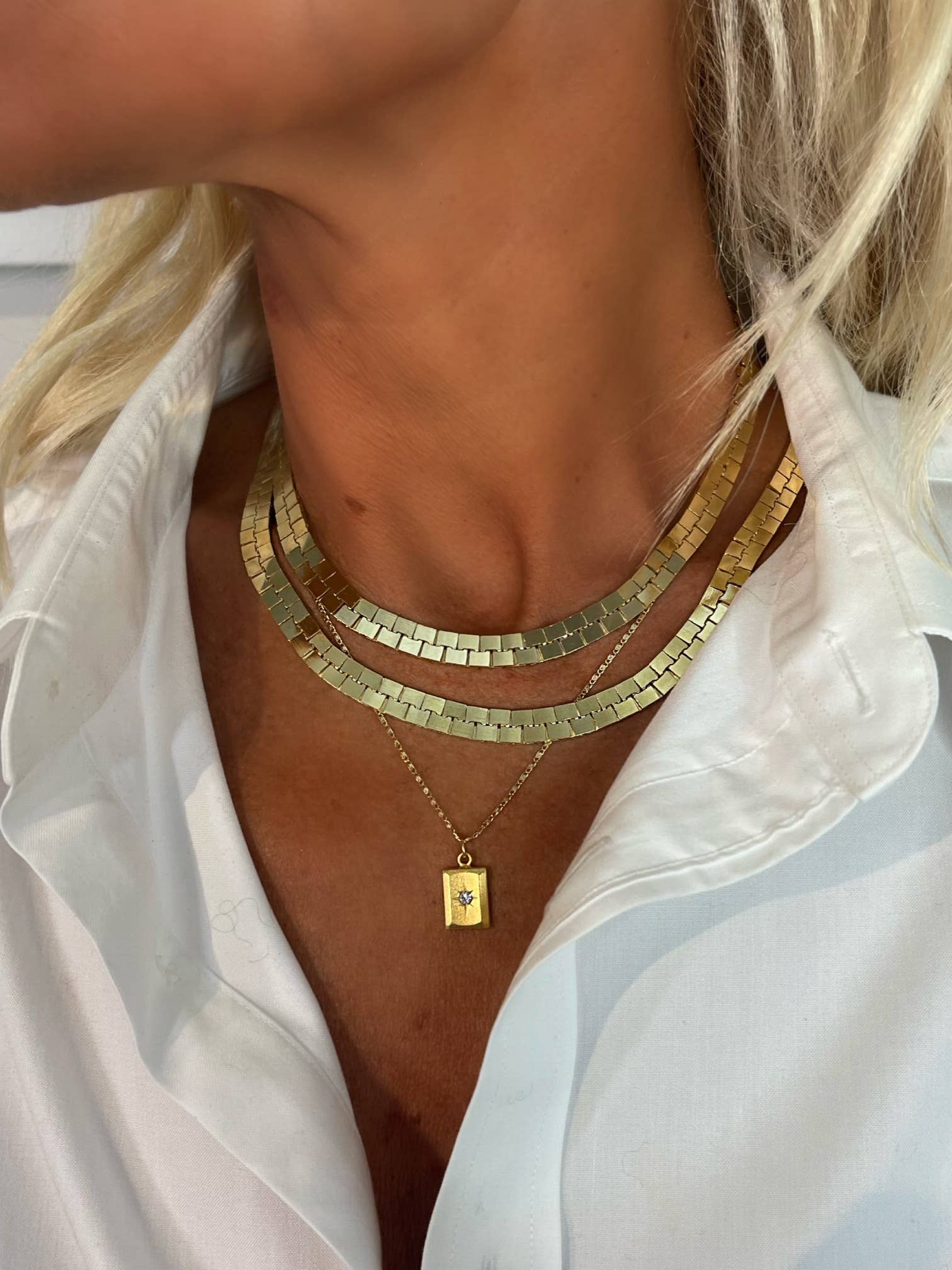 Gold Ember Necklace