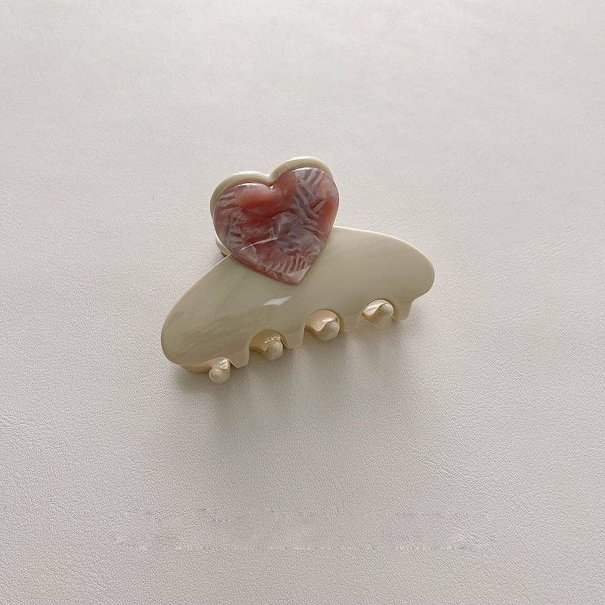 Mini Heart Claw Clip