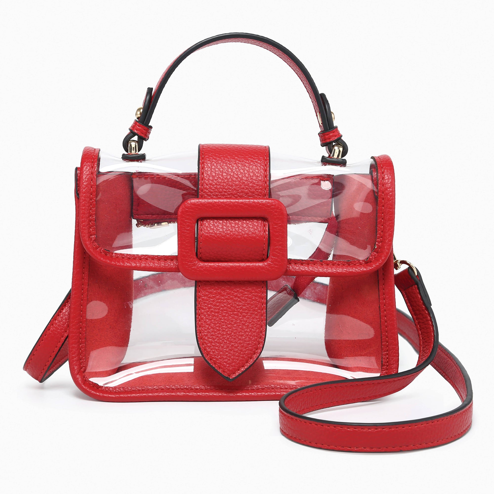 Toni Clear Crossbody Bag