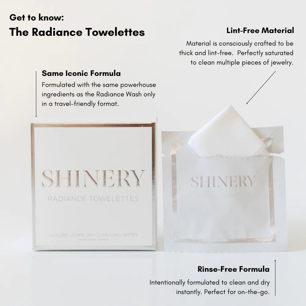 Radiance Jewelry Cleaning Towelettes