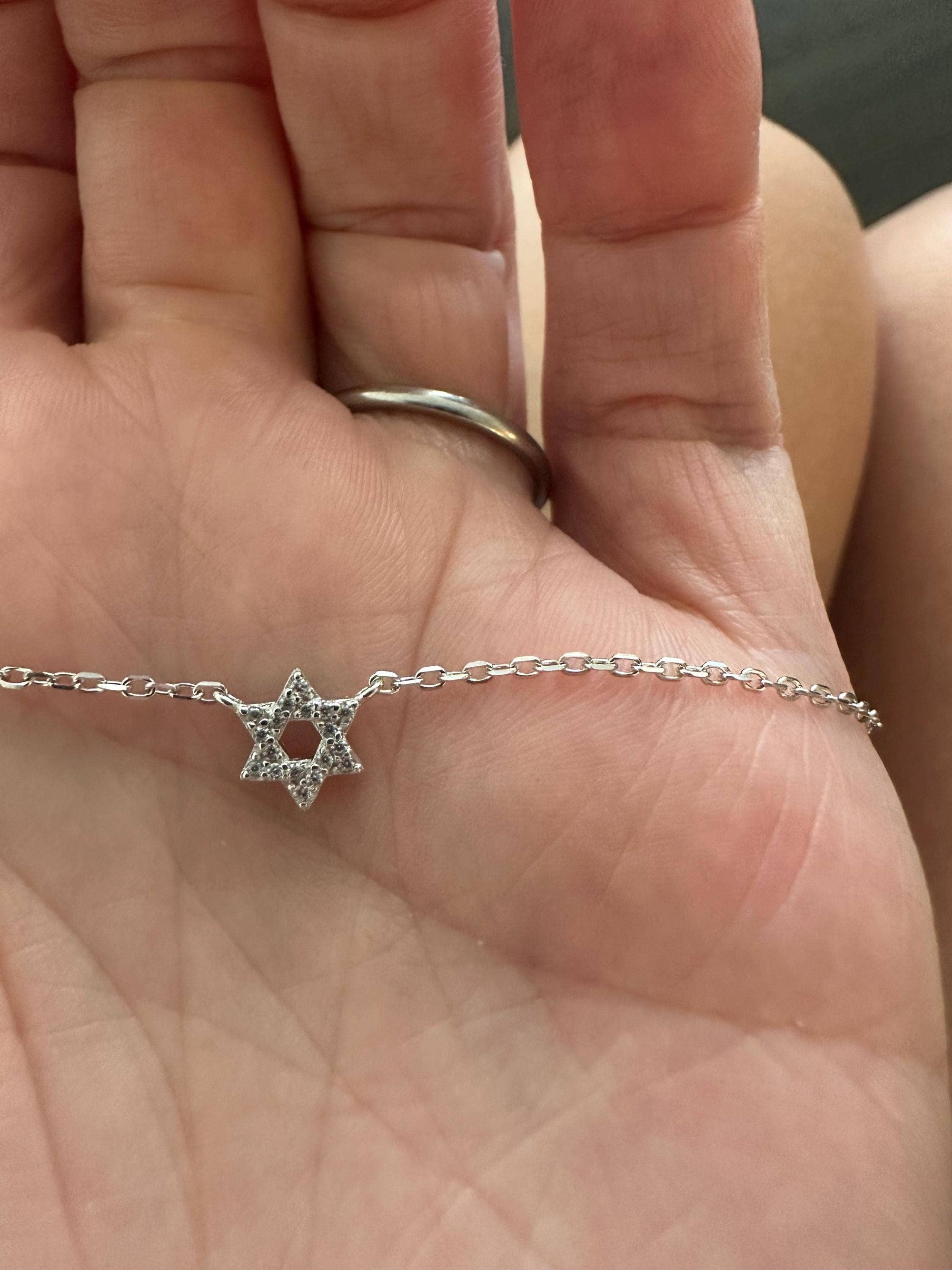 Dainty Star of David Necklace