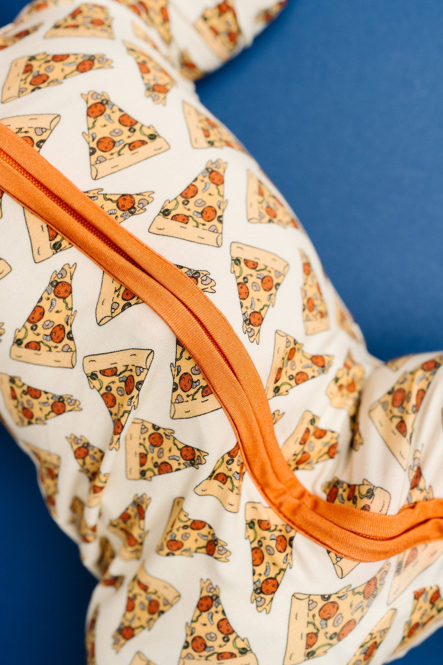 Baby Bamboo Sleeper - Pizza Please